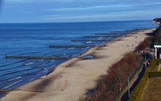 Ustronie Morskie plaża - 25-02-2026 13:42