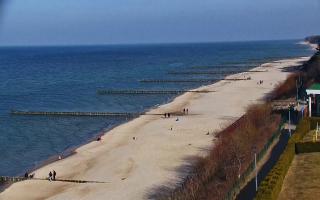 Ustronie Morskie plaża - 27-02-2026 12:37