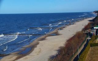 Ustronie Morskie plaża - 01-03-2026 13:10