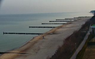 Ustronie Morskie plaża - 08-03-2026 07:32
