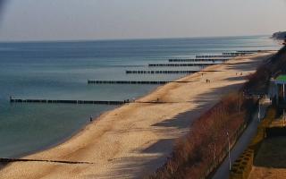 Ustronie Morskie plaża - 10-03-2026 08:53