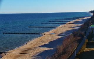 Ustronie Morskie plaża - 21-03-2026 07:33