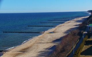 Ustronie Morskie plaża - 21-03-2026 08:21