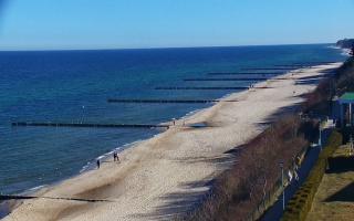 Ustronie Morskie plaża - 21-03-2026 08:53