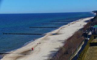 Ustronie Morskie plaża - 21-03-2026 09:57