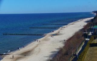 Ustronie Morskie plaża - 21-03-2026 10:13