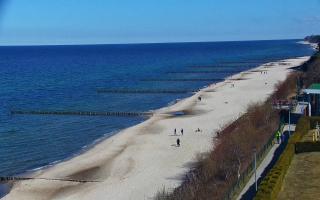 Ustronie Morskie plaża - 21-03-2026 11:34