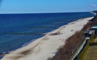 Ustronie Morskie plaża - 21-03-2026 11:50