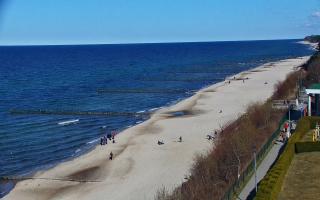 Ustronie Morskie plaża - 21-03-2026 13:10