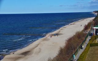 Ustronie Morskie plaża - 21-03-2026 13:58