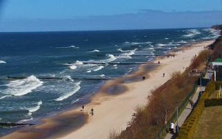 Ustronie Morskie plaża - 04-04-2026 11:53