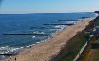 Ustronie Morskie plaża - 28-04-2026 07:05