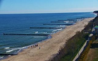 Ustronie Morskie plaża - 28-04-2026 07:37