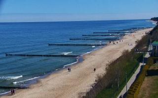 Ustronie Morskie plaża - 28-04-2026 08:57