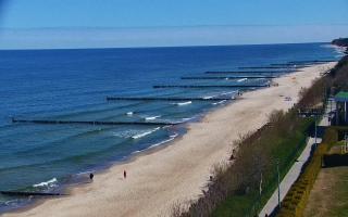 Ustronie Morskie plaża - 28-04-2026 09:45