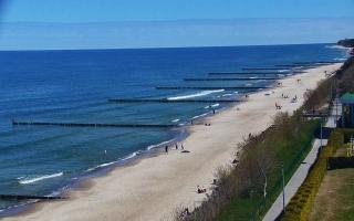 Ustronie Morskie plaża - 28-04-2026 10:34