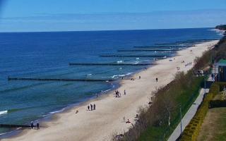 Ustronie Morskie plaża - 28-04-2026 10:50