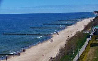 Ustronie Morskie plaża - 28-04-2026 11:06