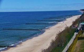 Ustronie Morskie plaża - 28-04-2026 11:22