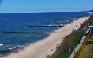 Ustronie Morskie plaża - 28-04-2026 11:54