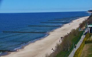 Ustronie Morskie plaża - 28-04-2026 12:42