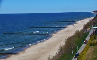 Ustronie Morskie plaża - 28-04-2026 13:14