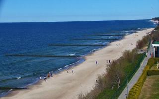 Ustronie Morskie plaża - 28-04-2026 13:46