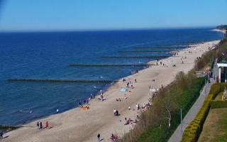 Ustronie Morskie plaża - 01-05-2026 14:34