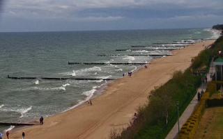Ustronie Morskie plaża - 13-05-2026 09:29