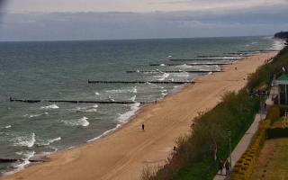 Ustronie Morskie plaża - 13-05-2026 09:45