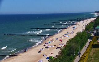 Ustronie Morskie plaża - 26-05-2026 09:45