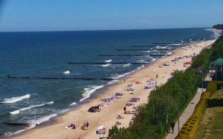 Ustronie Morskie plaża - 28-05-2026 09:45