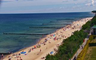 Ustronie Morskie plaża - 04-06-2026 09:45