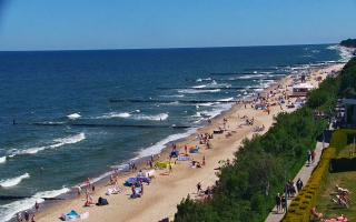 Ustronie Morskie plaża - 22-06-2026 09:17
