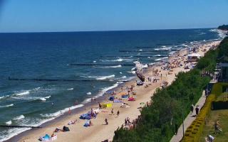 Ustronie Morskie plaża - 22-06-2026 09:33