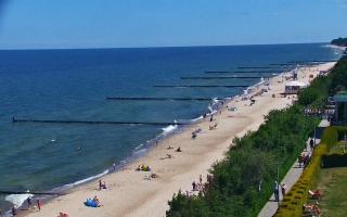 Ustronie Morskie plaża - 23-06-2026 09:29