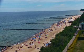 Ustronie Morskie plaża - 24-06-2026 09:29