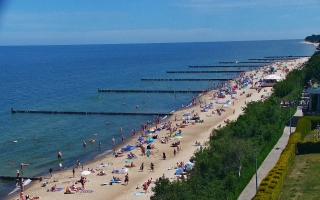 Ustronie Morskie plaża - 24-06-2026 10:01