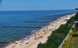 Ustronie Morskie plaża - 26-06-2026 11:38