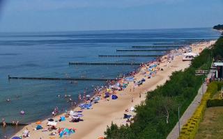 Ustronie Morskie plaża - 27-06-2026 12:42