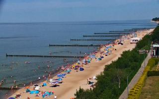Ustronie Morskie plaża - 27-06-2026 12:58