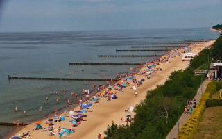 Ustronie Morskie plaża - 27-06-2026 13:14