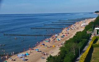 Ustronie Morskie plaża - 27-06-2026 15:54