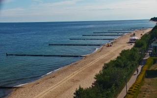 Ustronie Morskie plaża - 01-07-2026 07:05
