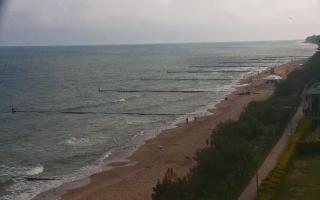 Ustronie Morskie plaża - 10-07-2026 07:05