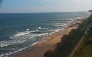 Ustronie Morskie plaża - 10-07-2026 07:21