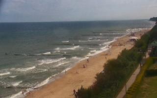 Ustronie Morskie plaża - 12-07-2026 07:53