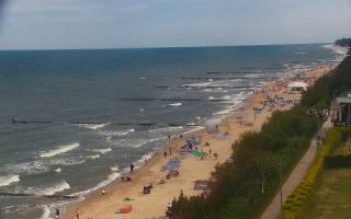 Ustronie Morskie plaża - 12-07-2026 09:45