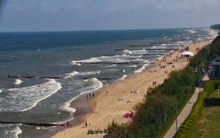 Ustronie Morskie plaża - 18-07-2026 09:45