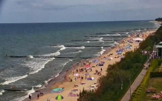 Ustronie Morskie plaża - 19-07-2026 11:38